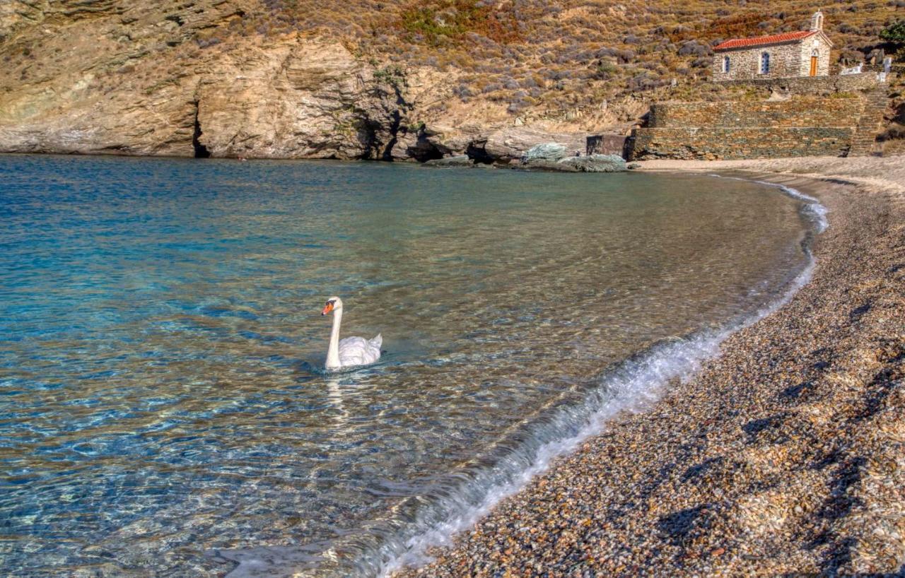 Andros Guesthouses Eksteriør bilde